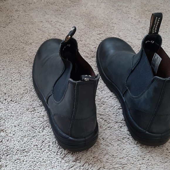 Blundstone Work & Safety Boot Waxy Rustic Black. Size 14 US - Picture 5 of 7